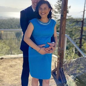 A Pea in the Pod Donna Morgan Maternity Dress